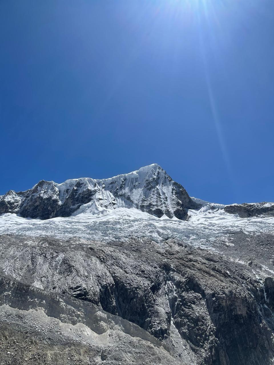 Pisco glacier
