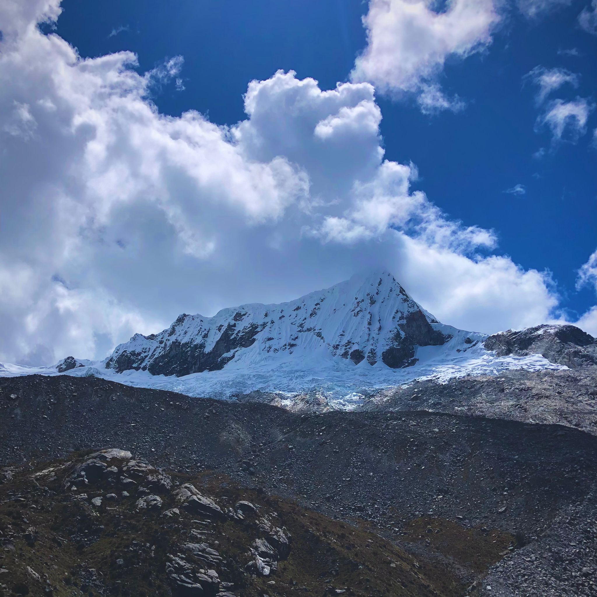 View of Nevado Pisco