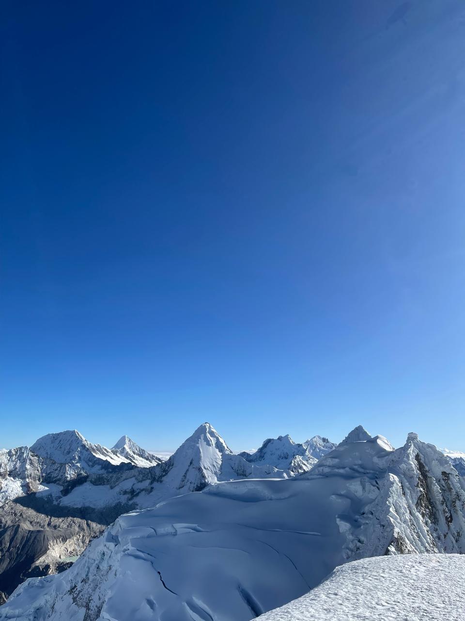 360° panoramic view from the summit
